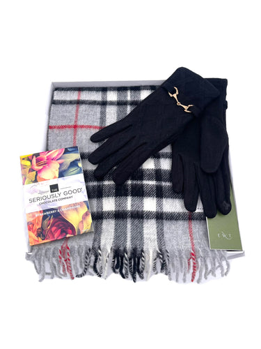 Merino Scarf and Gloves