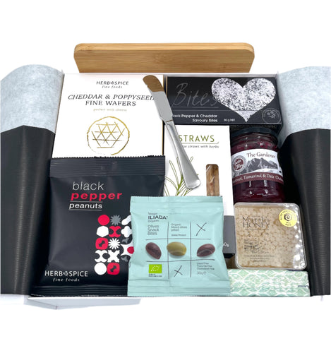 Crackers And Condiments Hamper - Thank you