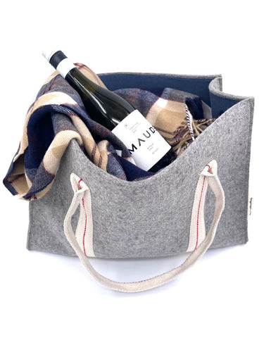 Winter Ready - Woollen Scarf & Bag